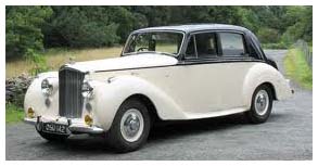 hire classic wedding cars Perth with the Bentley vintage edition limousine