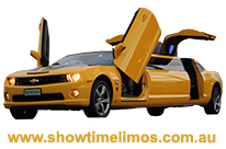 Transformers Camaro Limousine Perth - Bumblebee